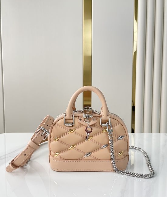 Louis Vuitton LV Nano Alma Leather Handbag M83019