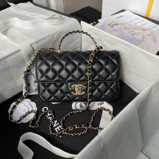 Chanel Classic Flap Mini Handle Bag AS4924
