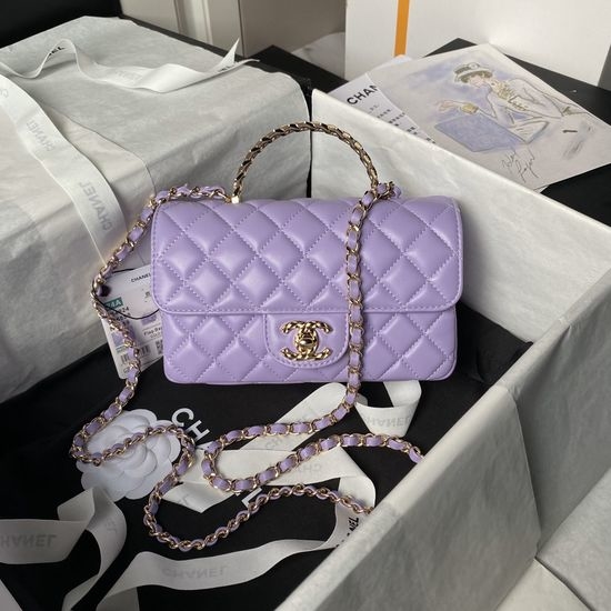 Chanel Classic Flap Mini Handle Bag AS4924