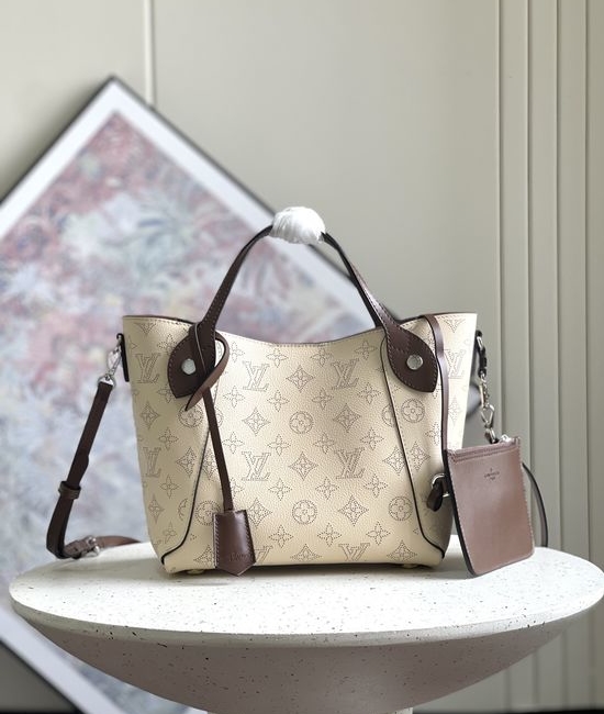 Louis Vuitton LV Hina Leather Foldable Handbag M54353