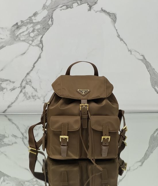 Prada Nylon Backpack Classic Large Capacity 1BZ677