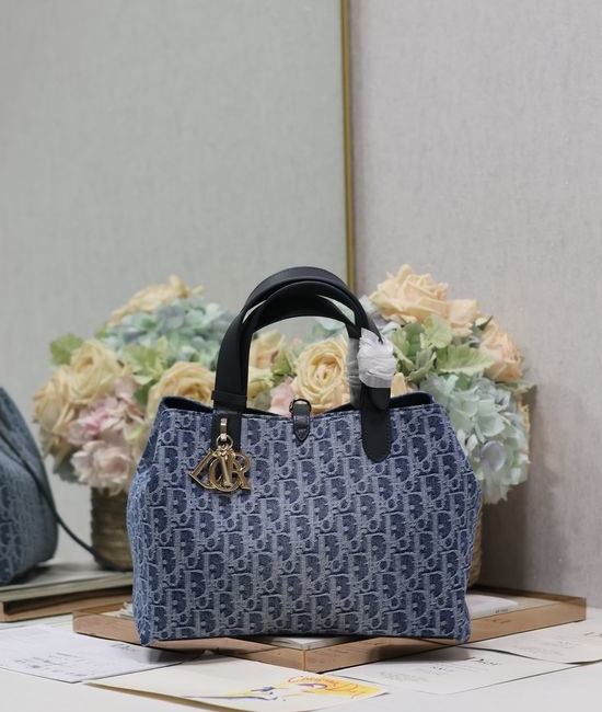 Christian Dior CD Toujours Jacquard Handbag 1188