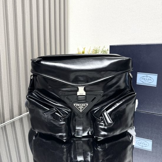 Prada Crossbody Bag Oil Wax Leather 2VD062