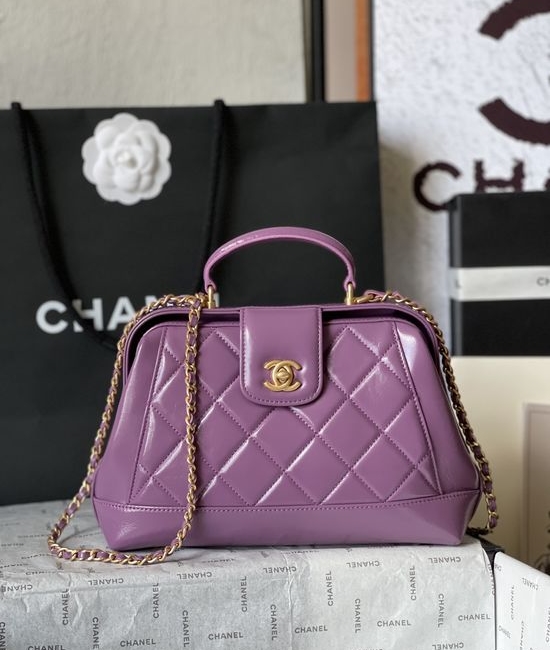 Chanel Metier d Art Quilted Leather Doctor Bag AS4959