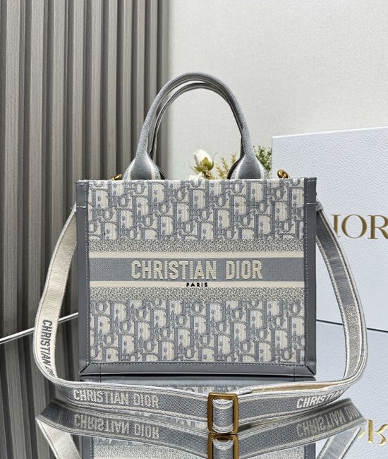 Christian Dior CD Mini Book Tote Embroidered Bag 7981