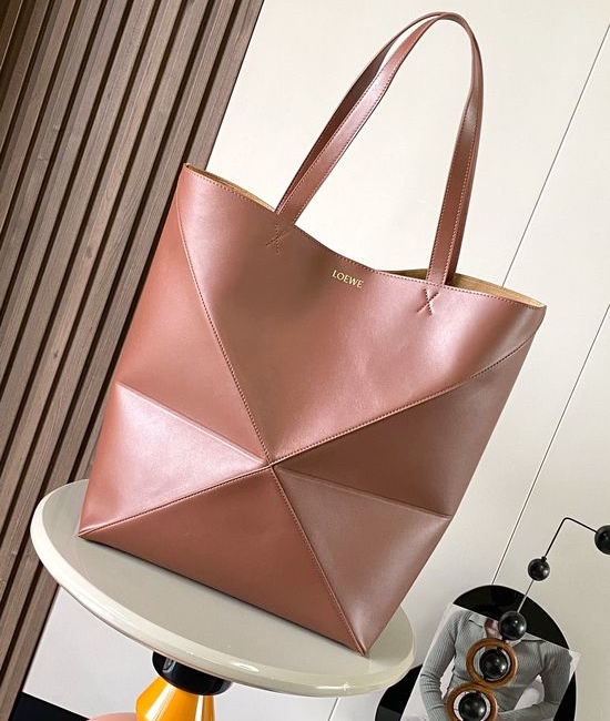 Loewe Puzzle Fold Tote Glossy Leather 9033