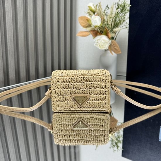 Prada Mini Woven Bag 1MR024