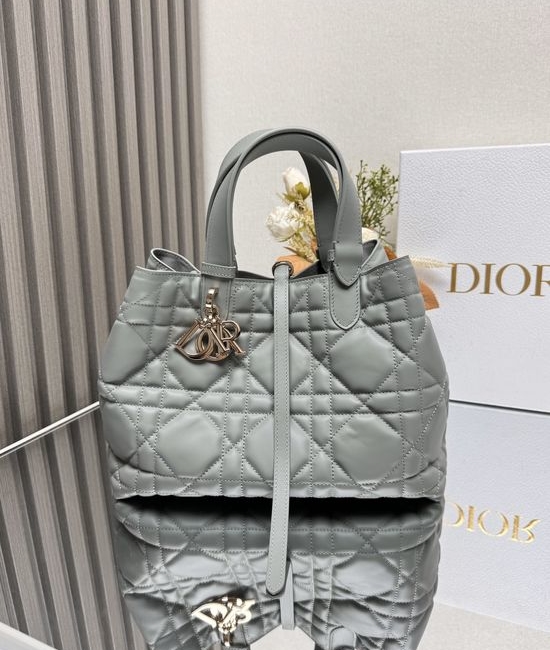 Christian Dior CD Toujours Leather Tote Bag 2821