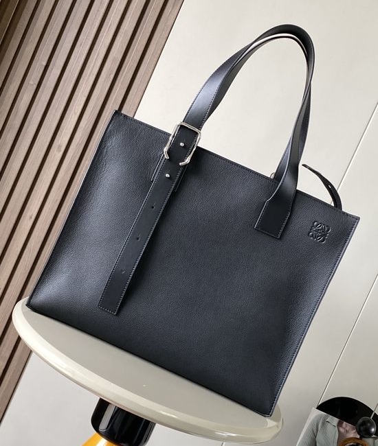Loewe Buckle Horizontal Tote Bag Classic Leather 9071