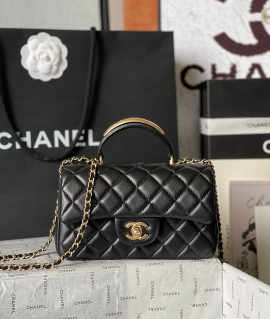 Chanel CF Classic Quilted Handle Bag AS2431