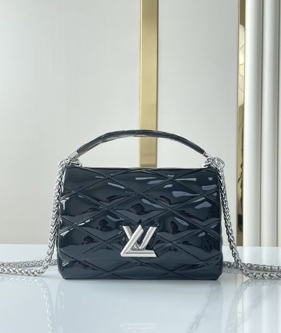 Louis Vuitton LV TWIST Leather Chain Crossbody Bag M25046