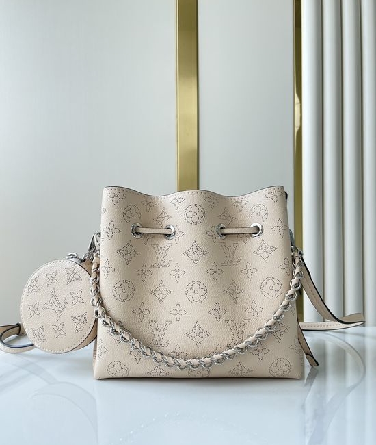 Louis Vuitton LV BELLA Leather Bucket Bag M57201
