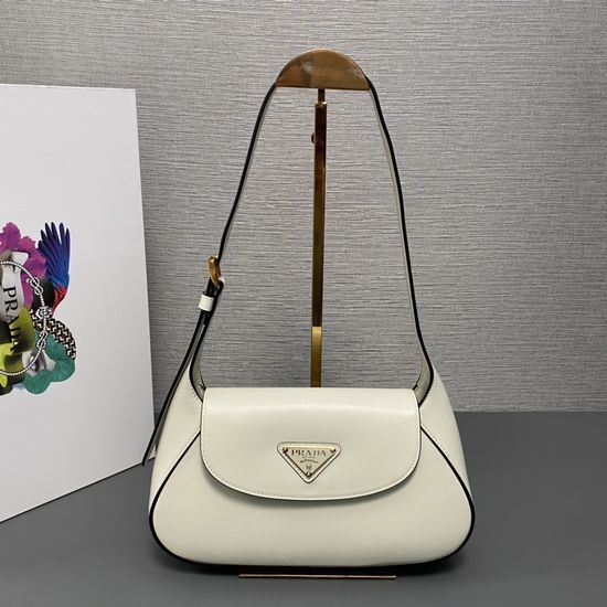 Prada Moon Leather Shoulder Bag 1BD358