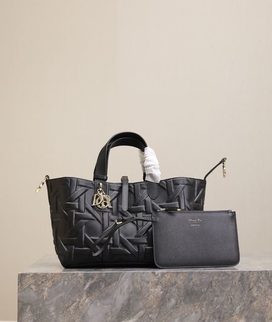 Christian Dior CD Toujours Quilted Leather Handbag 1188