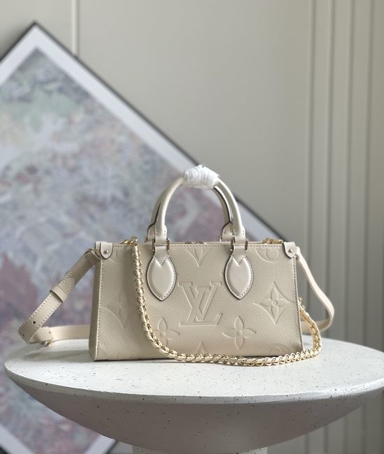 Louis Vuitton LV OnTheGo East West Monogram Empreinte Tote M23698