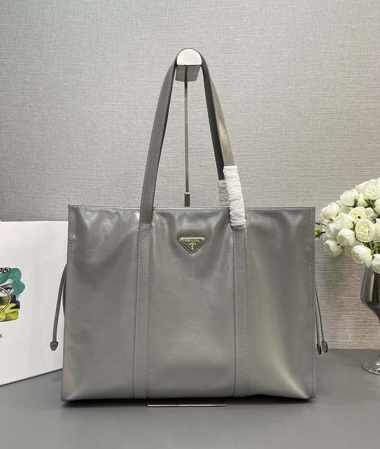 Prada Oil Wax Leather Tote Bag 1BG460