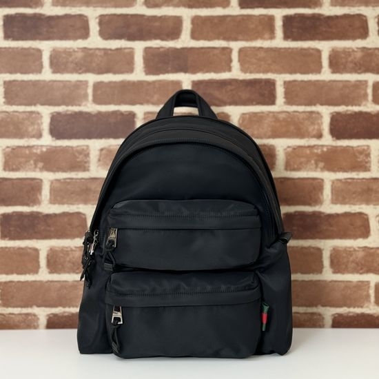 Gucci Large Shopper Black Canvas Fabric 800265