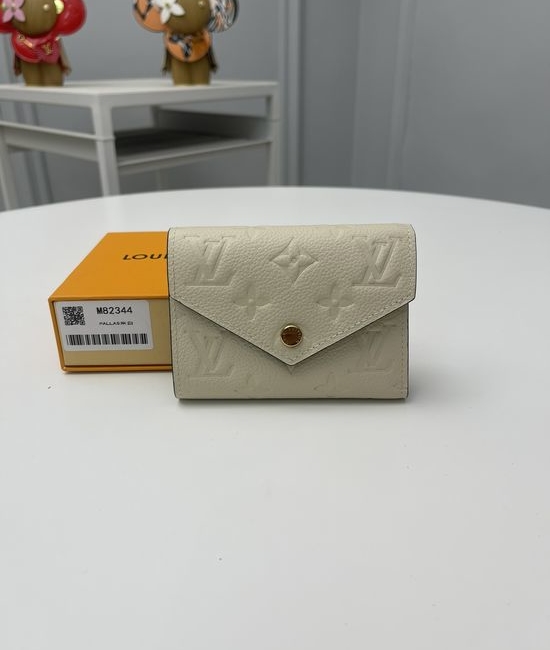 Louis Vuitton LV Victorine Series Monogram Empreinte Leather Wallet M82334