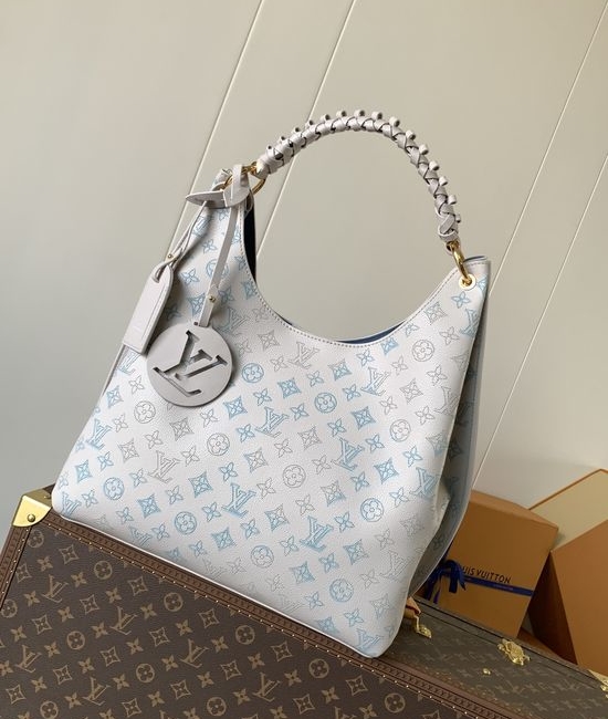 Louis Vuitton LV Sac Carmel Handbag Gradient Design with Louis Vuitton LV Charm M12093