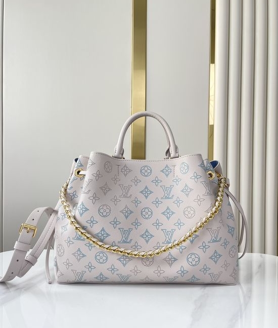 Louis Vuitton LV BELLA TOTE Hollowed Leather Shopping Bag M12127