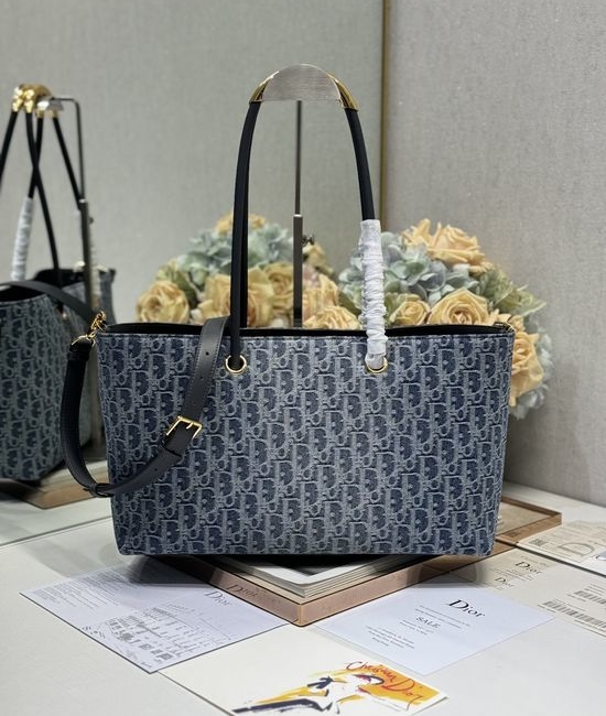 Christian Dior CD Toujours Small Denim Handbag 1166