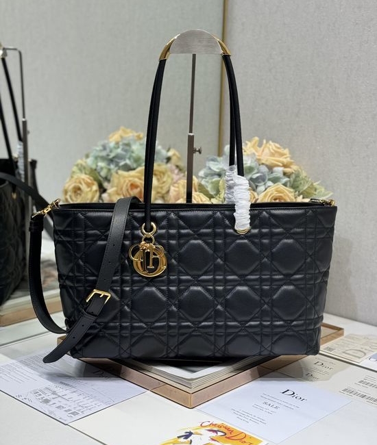 Christian Dior CD Toujours Small Handbag Black 1166