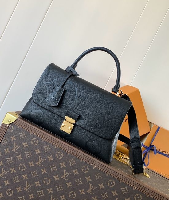 Louis Vuitton LV Madeleine Medium Embossed Leather Bag M46041