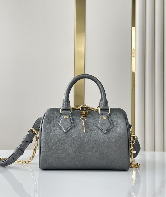 Louis Vuitton LV SPEEDY Leather Shoulder Bag M12013