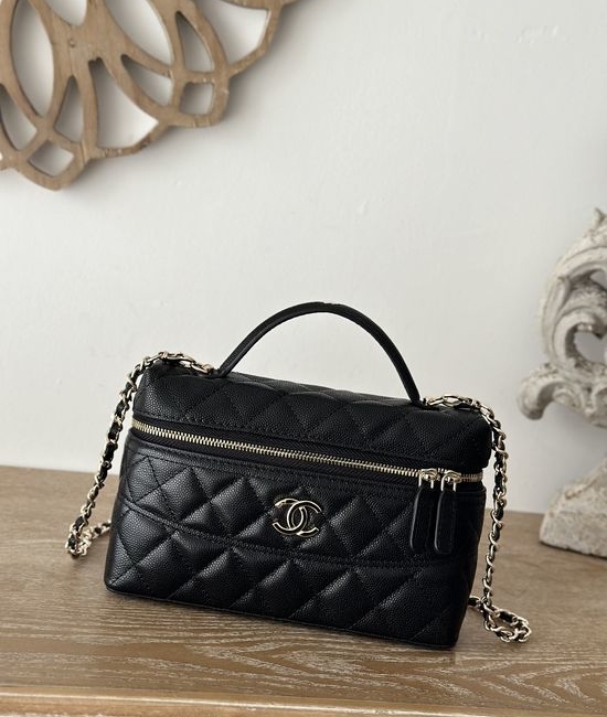 Chanel Lunch Box Chain Clutch Bag 66002