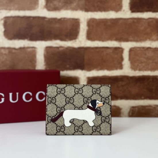Gucci Puppy Print Coin Purse 818767