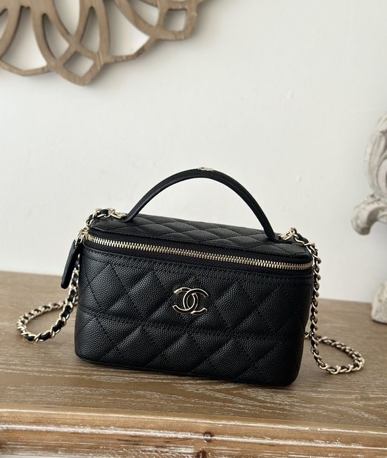 Chanel New Crossbody Clutch Bag Classic Black 66022