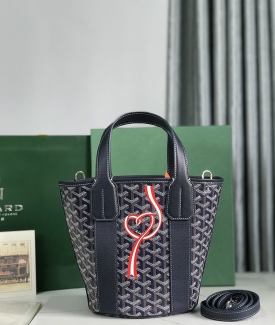 Goyard BELHARRA Small Bucket Bag with Love Hearts
