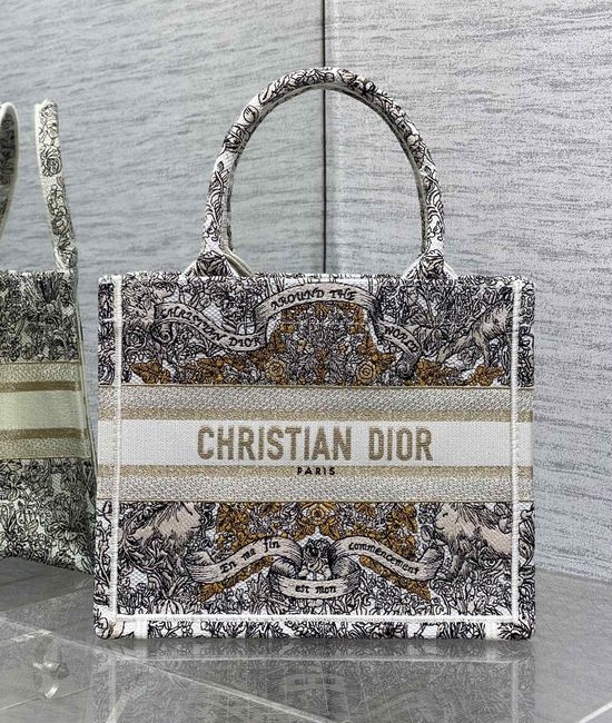 Christian Dior CD Tote Golden Totem Small 8002
