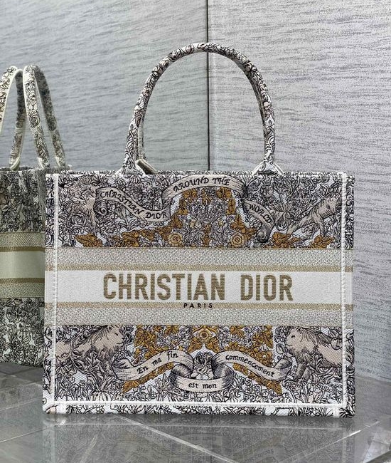 Christian Dior CD Tote Golden Totem Bag 8001