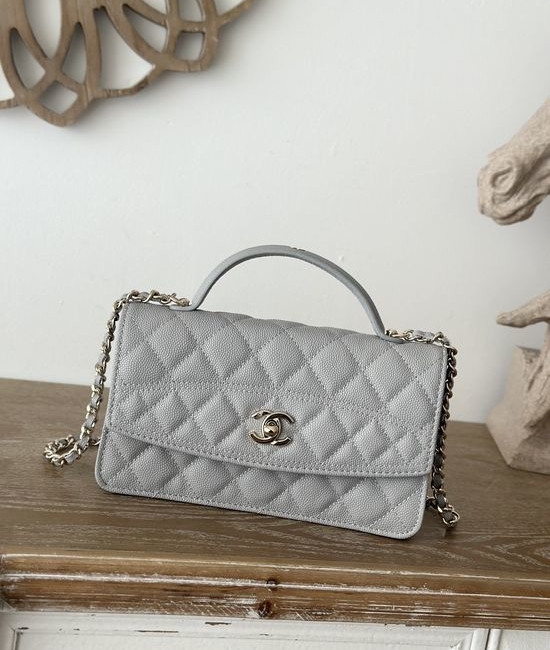 Chanel Organba Grained Calfskin Crossbody Bag 66003