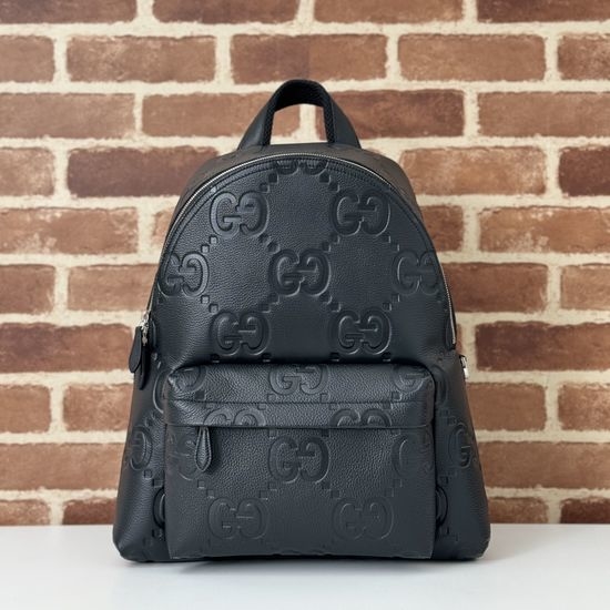 Gucci Large Shoulder Bag Embossed Leather 819065