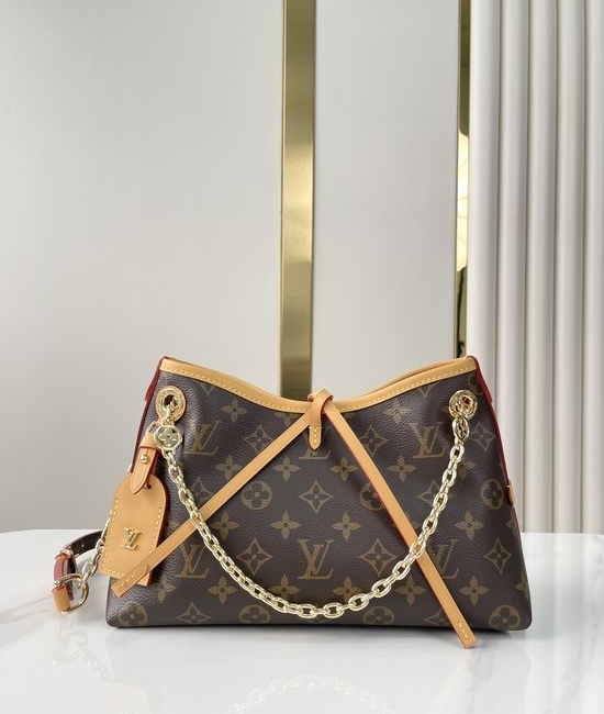 Louis Vuitton LV CARRYALL BB Chain Crossbody Bag M13014
