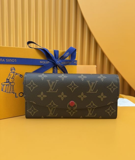 Louis Vuitton LV Monogram Purple Snap Wallet M60697