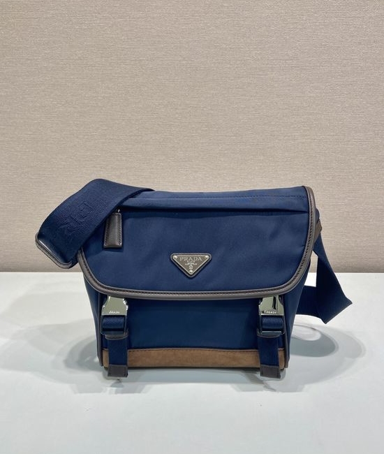 Prada Small Messenger Bag Nylon Fabric 2VD066