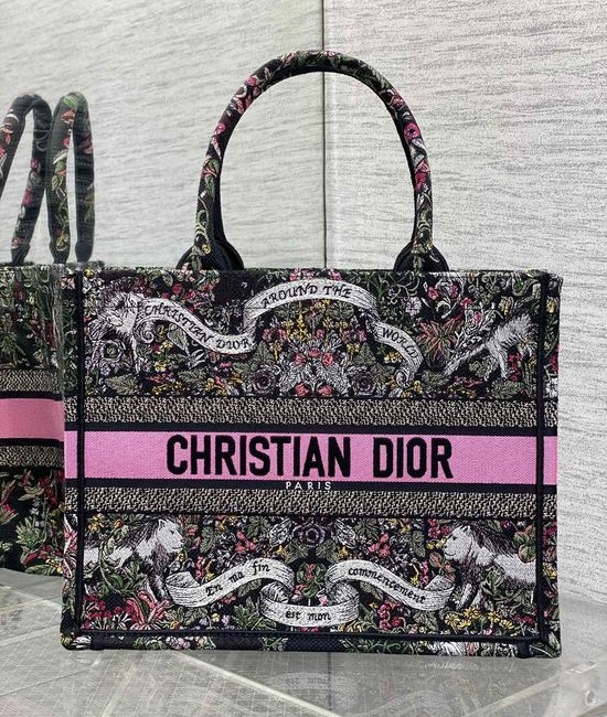 Christian Dior CD Tote Pink Totem Bag 8001