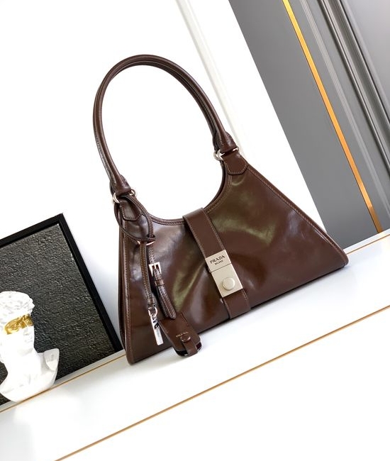 Prada Runway Leather Structured Bag 1BG563