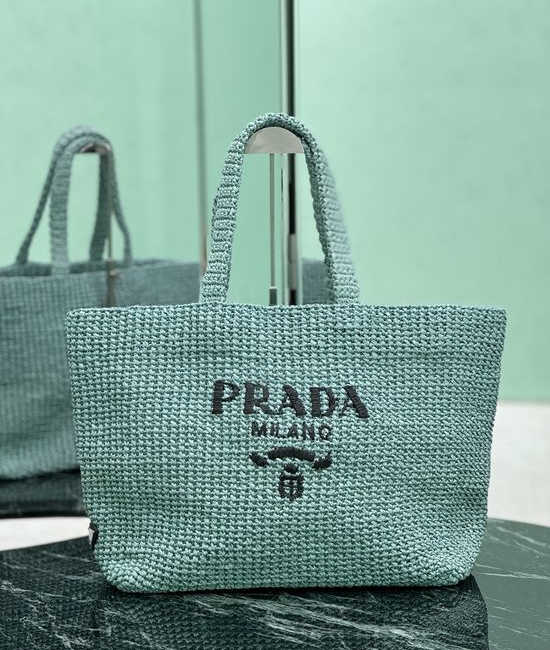 Prada Woven Tote Bag Large 1BG392
