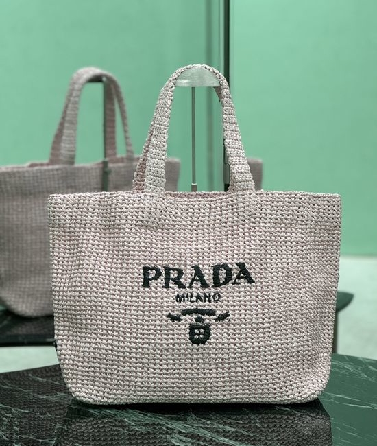 Prada Woven Tote Bag Large 1BG392