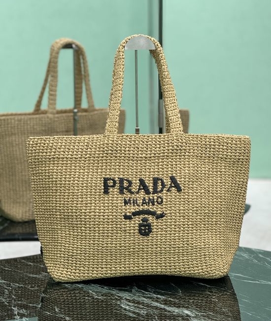 Prada Woven Tote Bag Large 1BG392