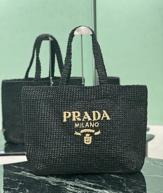 Prada Woven Tote Bag Large 1BG392