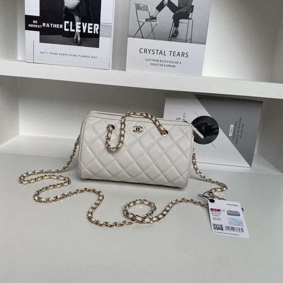 Chanel Bowling Ball Handbag with Chain AP4574