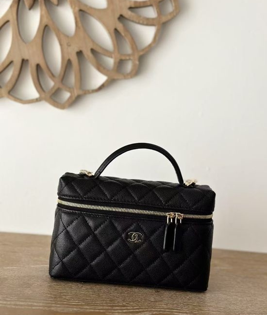 Chanel LP Box Bag with Light Gold Clasp, No.66035