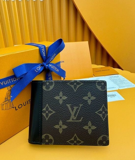 Louis Vuitton LV Monogram Macassar Multiple Wallet M69408
