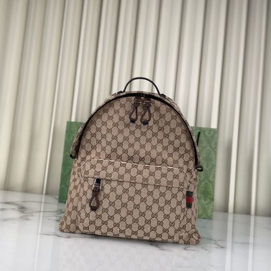 Gucci GG Canvas Backpack 824624