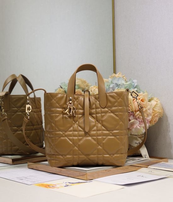 Christian Dior CD Toujours Quilted Leather Handbag 2836